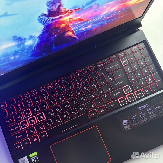 Игровой ноутбук Acer Nitro i5/RTX2060/16RAM/144Hz