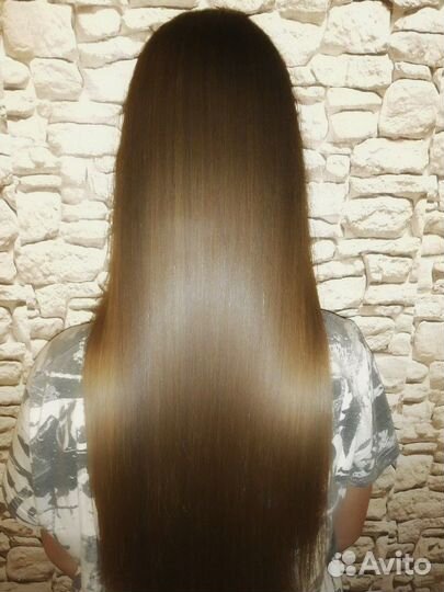 Кератиновое выпрямление волос