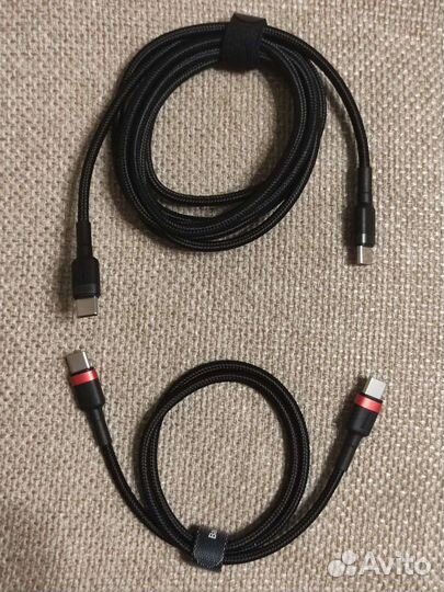 Кабель Type-C Type-C (PD) 60Вт 100Вт