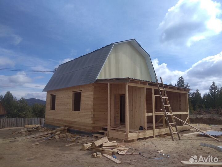 Строительство домов из бруса