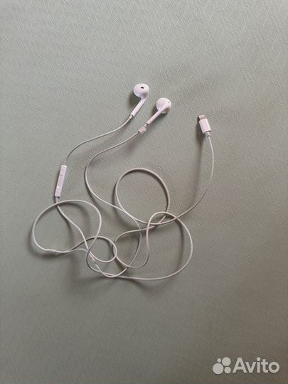 Наушники apple earpods lightning