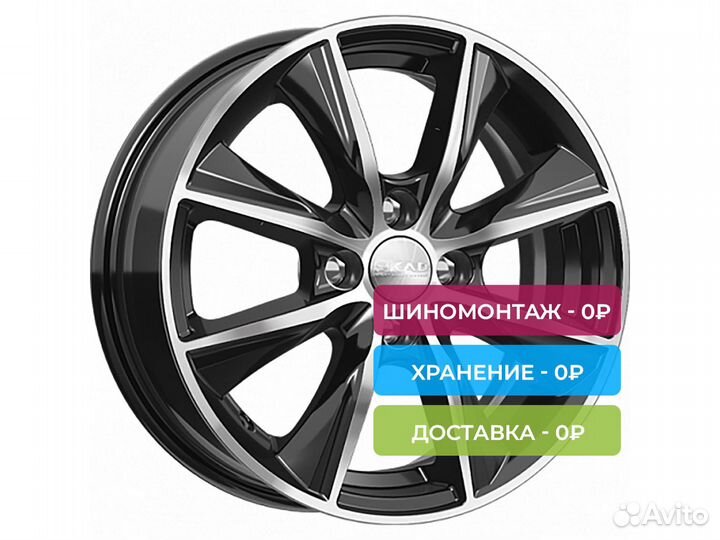 R15 4x100 6J ET35 D67,1 Скад Порту алмаз