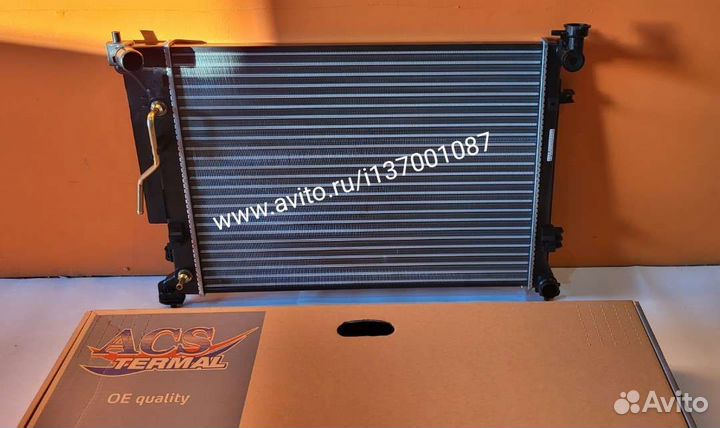 Радиатор охлаждения kia optima 4