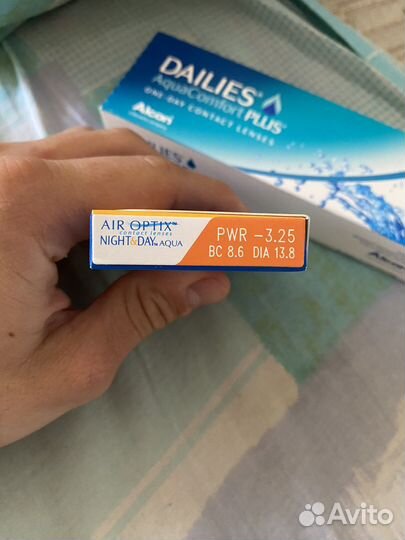 Air optix night day -3.25
