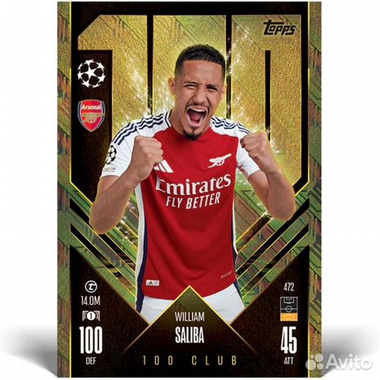 Футбольные карточки Topps 24/25 ECO пак