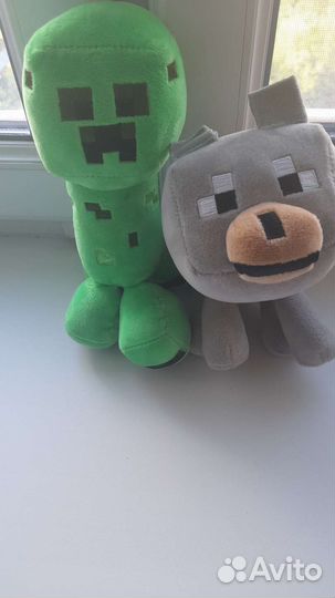 Плюшевые игрушки Minecraft