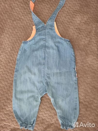 Джинсовый комбинезон