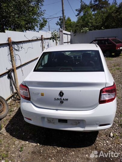 Задняя часть кузова Renault Logan 2