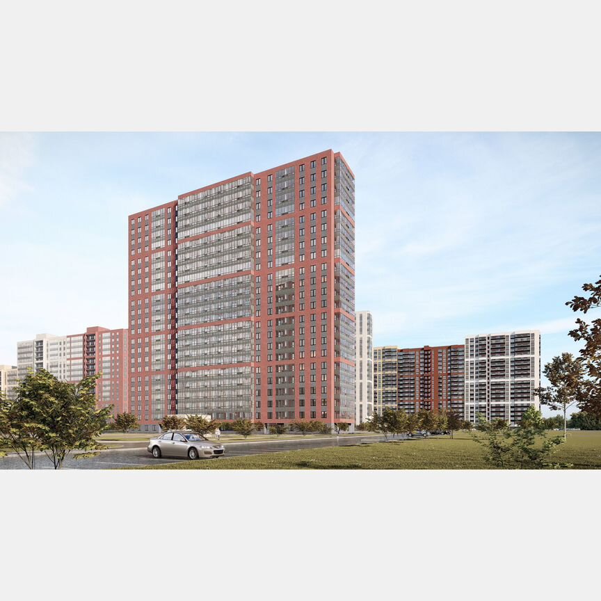 1-к. квартира, 31,9 м², 19/22 эт.