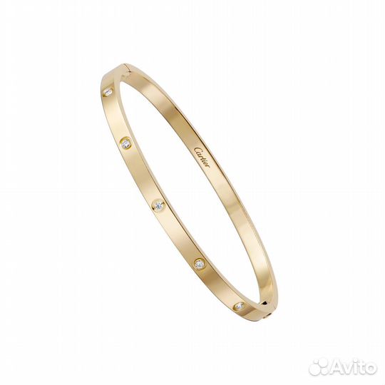 Браслет Cartier Love small model yellow gold 10 di