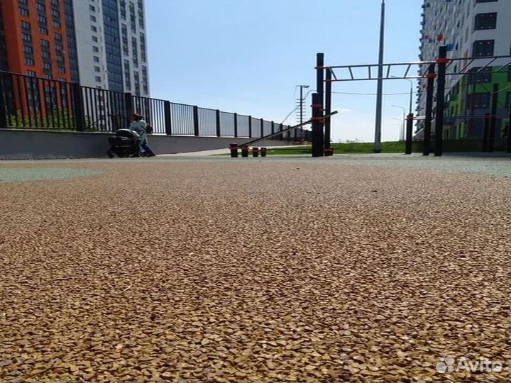 Укладка Резиновой крошкой