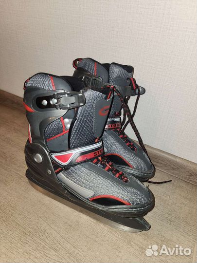 Коньки р-р 34-37 раздвижные