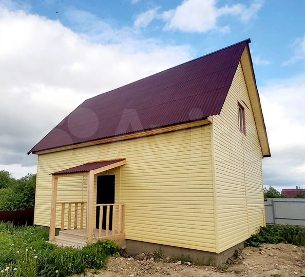 Дом 107,4 м² на участке 4 сот.