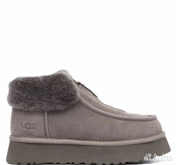 Ugg Funkette Platform Boots Smoke