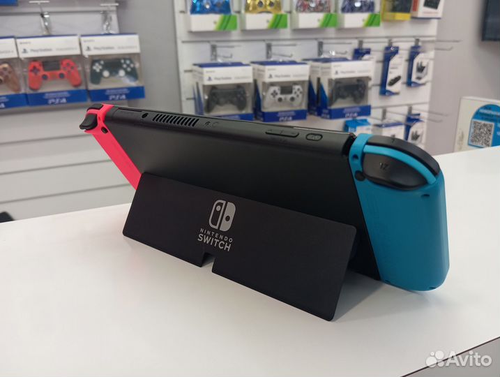 Новый прошитый Nintendo Switch Oled 256Gb+куча игр