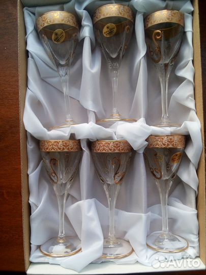 Набор бокалов для шампанского 