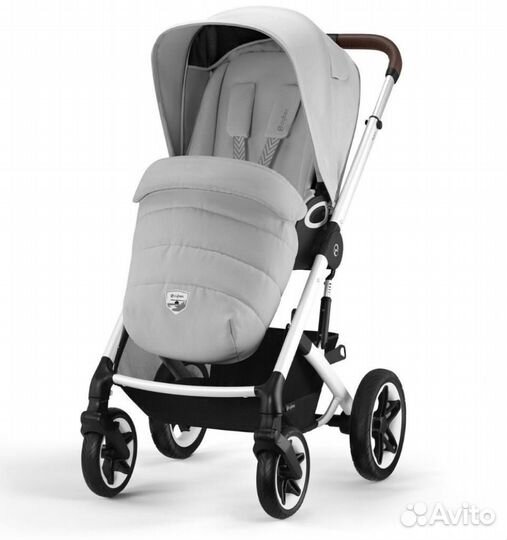 Коляска Cybex talos s Lux lava grey