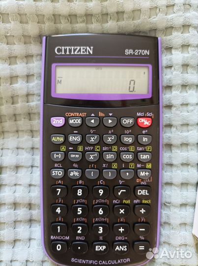 Citizen Инженерный калькулятор SR-270N для ЕГЭ