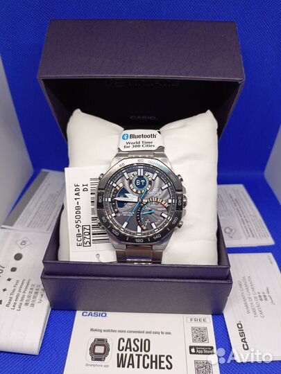 Часы Casio Edifice ECB-950(Bluetooth,Tough Solar)