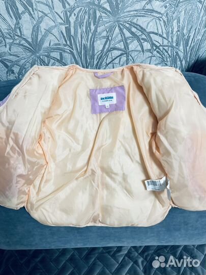 Куртка весенняя утепленная для девочки 110