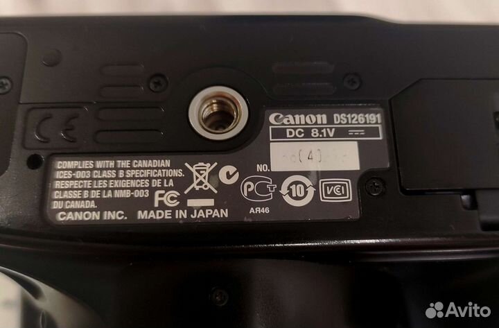 Canon EOS 1000D Цифровой, зеркальный ф-т