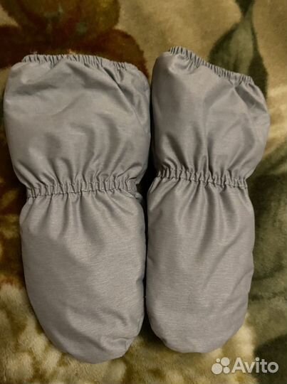 Варежки пуховые для малышей Teddy club