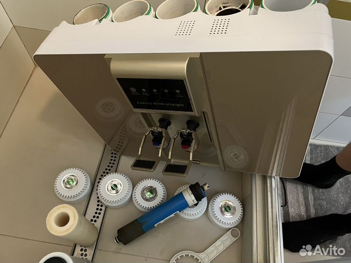 Фильтр для воды 5 ступеней с подогревом воды