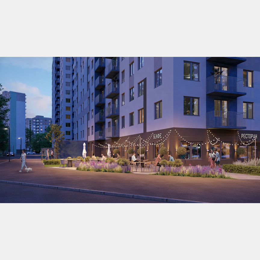 1-к. квартира, 34,7 м², 12/16 эт.