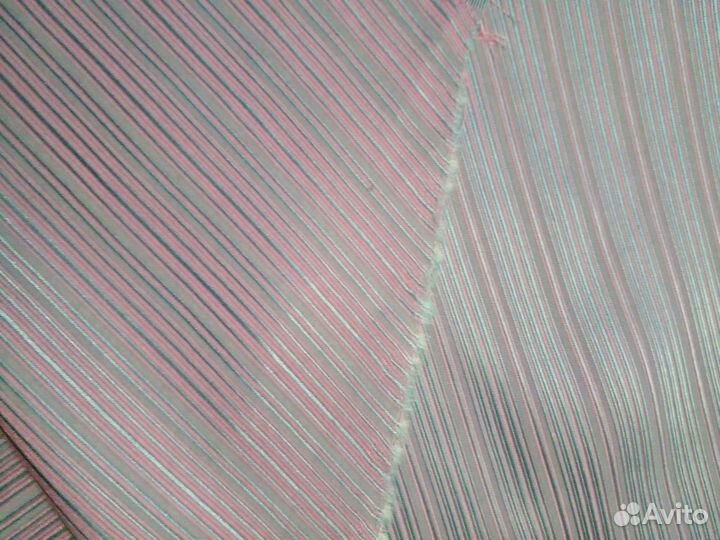 Отрезы ткани, нат. шелк, х/б, вельвет