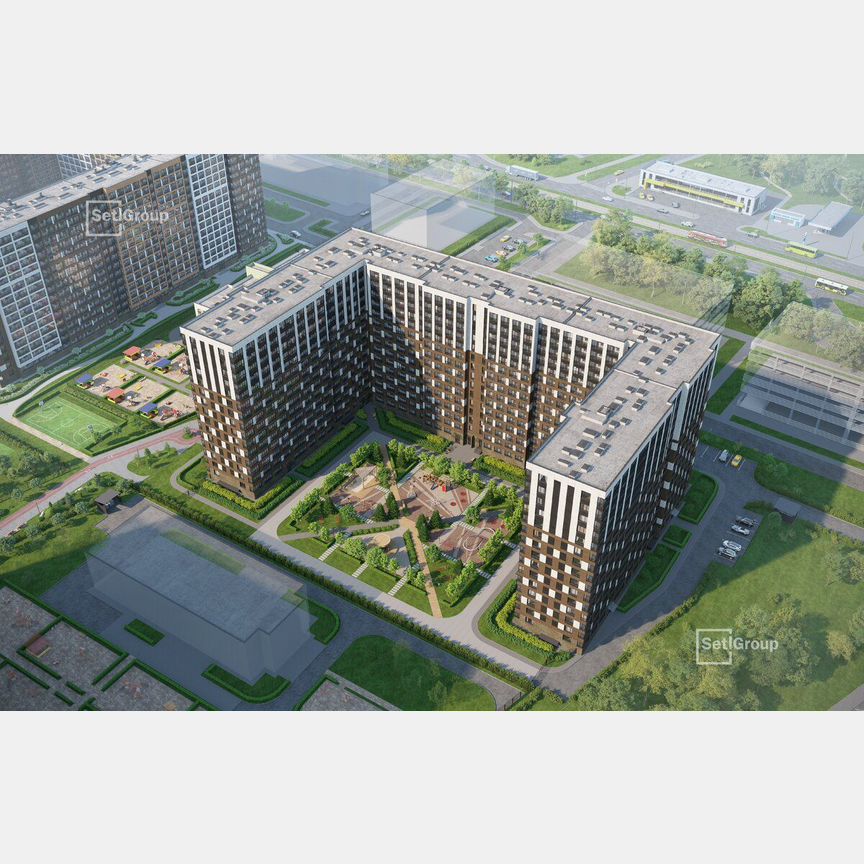 Квартира-студия, 25,7 м², 1/18 эт.