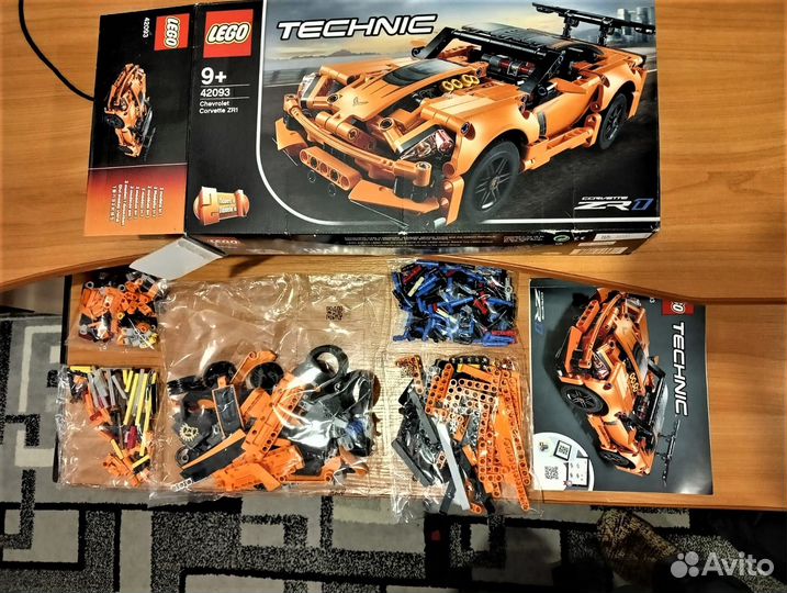 Lego Technic 42093 Chevrolet Corvette ZR1