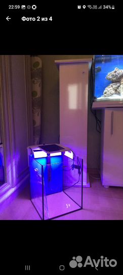 Аквариум с тумбой бу