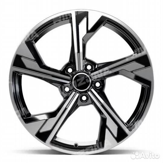 Литой диск в стиле Audi R17 5x112. Примерка колес