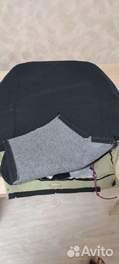 Обивка чехол Лев. toyota corolla 150 7107412F00B2