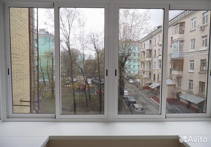 Раздвижные алюминиевые окна