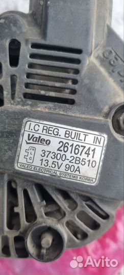 Генератор на hyundai solaris,rio