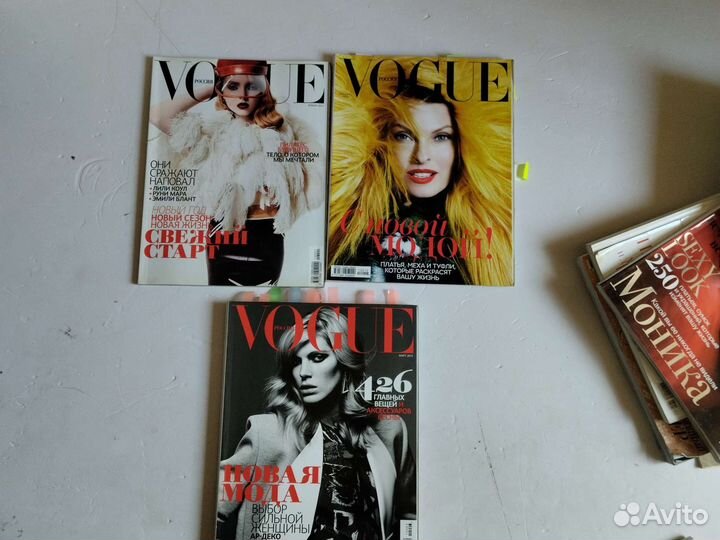 Журналы vogue 2012, Январь, Декабрь, Март