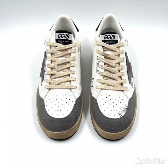 Golden Goose Ball Star White Ice Silver