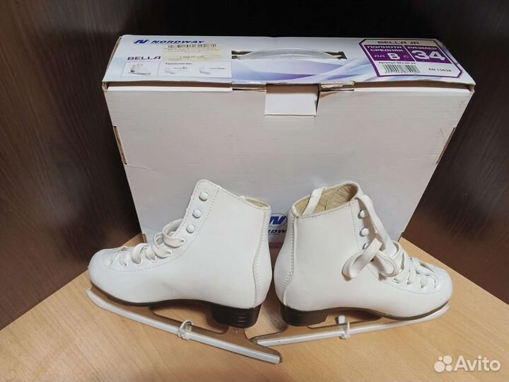 Коньки фигурные Nordway Bella Jr (размер 34)