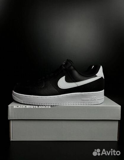 Nike Air Force 1 Black and White