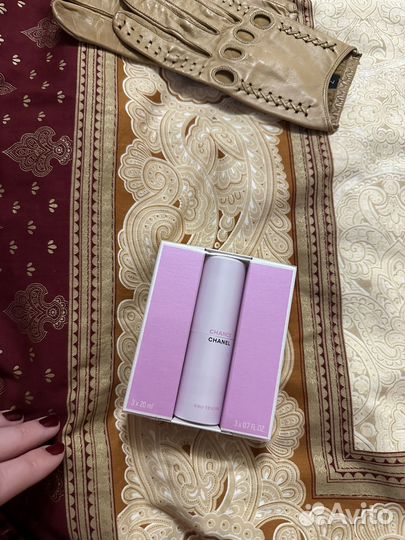 Chanel chance eau tendre 3 по 20 оригинал