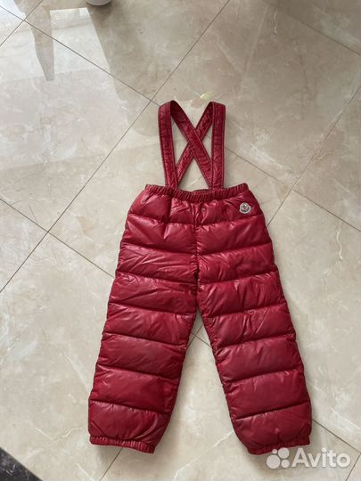 Зимний костюм для девочки moncler 104
