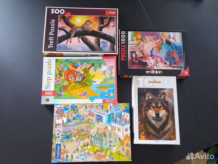 Пазлы anaToLian, hatber, Trefl,Step puzzle