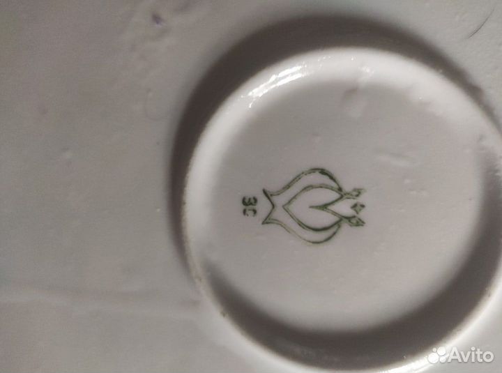 Большие тарелки СССР. Вилки и ножи Бергнер