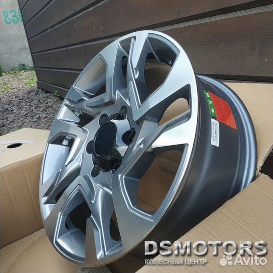 Диски TY566 7.5/18 5x139.7 ET30 d106.1 GMF