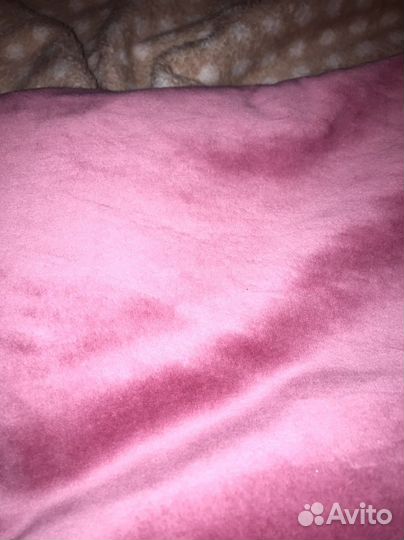 Ткань бархат светло-розовый