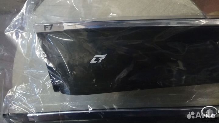 Дефлекторы хром на haval f7x