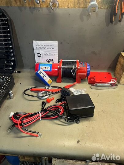 Лебедка китай 4.600 лбс новая кивлар