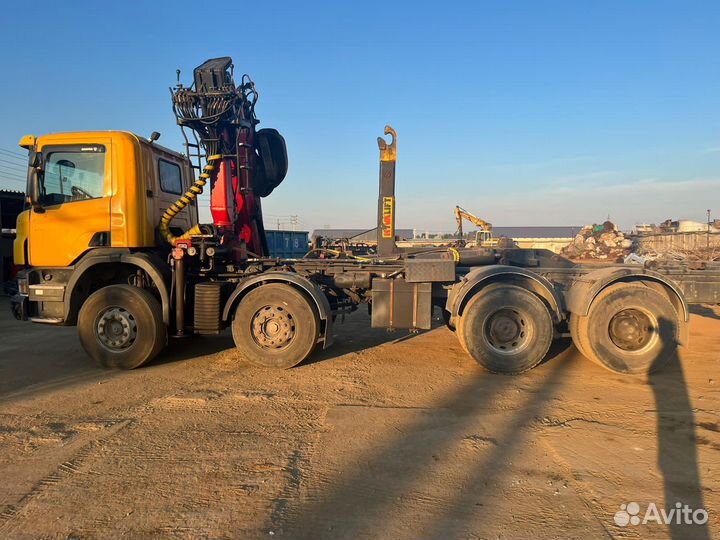 Scania P380 с КМУ, 2008