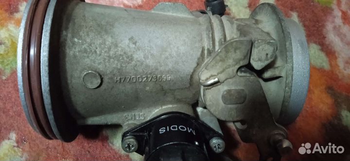 Дроссельная заслонка рено логан1